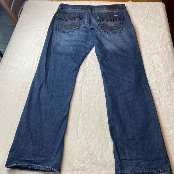 Seven 7 Straight Leg Jeans Size 38 - Picture 2 of 16